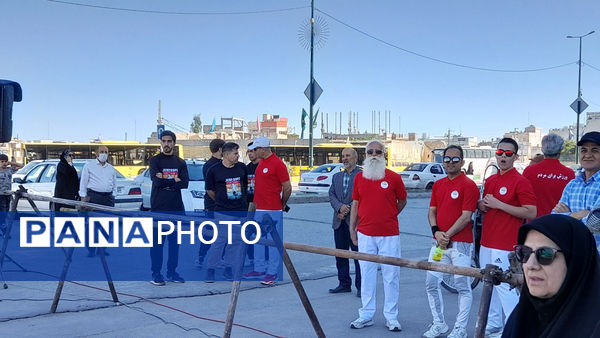 همایش پیاده‌روی بانوان ورزشکار کشوری در قم