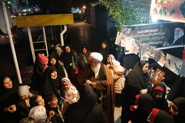 هفتمین شب از برپایی موکب اداره آموزش و پرورش کردکوی