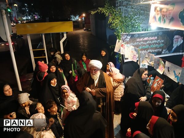 هفتمین شب از برپایی موکب اداره آموزش و پرورش کردکوی