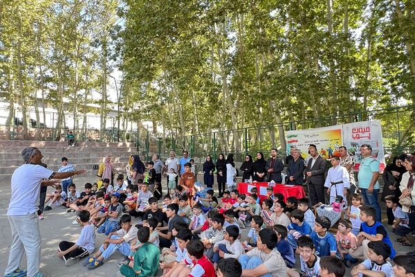 حضور دانش آموزان پویا و پر انرژی پردیس در «میدان پویا»