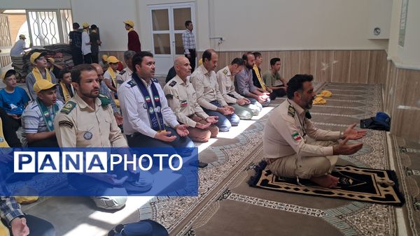 روز دوم پیش اردوی ملی پسران در اردوگاه شهید چمران بجنورد 