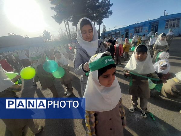 جشن نیمه شعبان در مدرسه شهید محمد حسین الیشه 