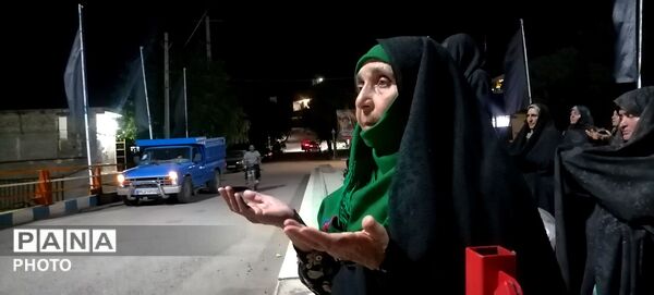 وداع مردم شهر بار نیشابور با رهبر شهید انقلاب