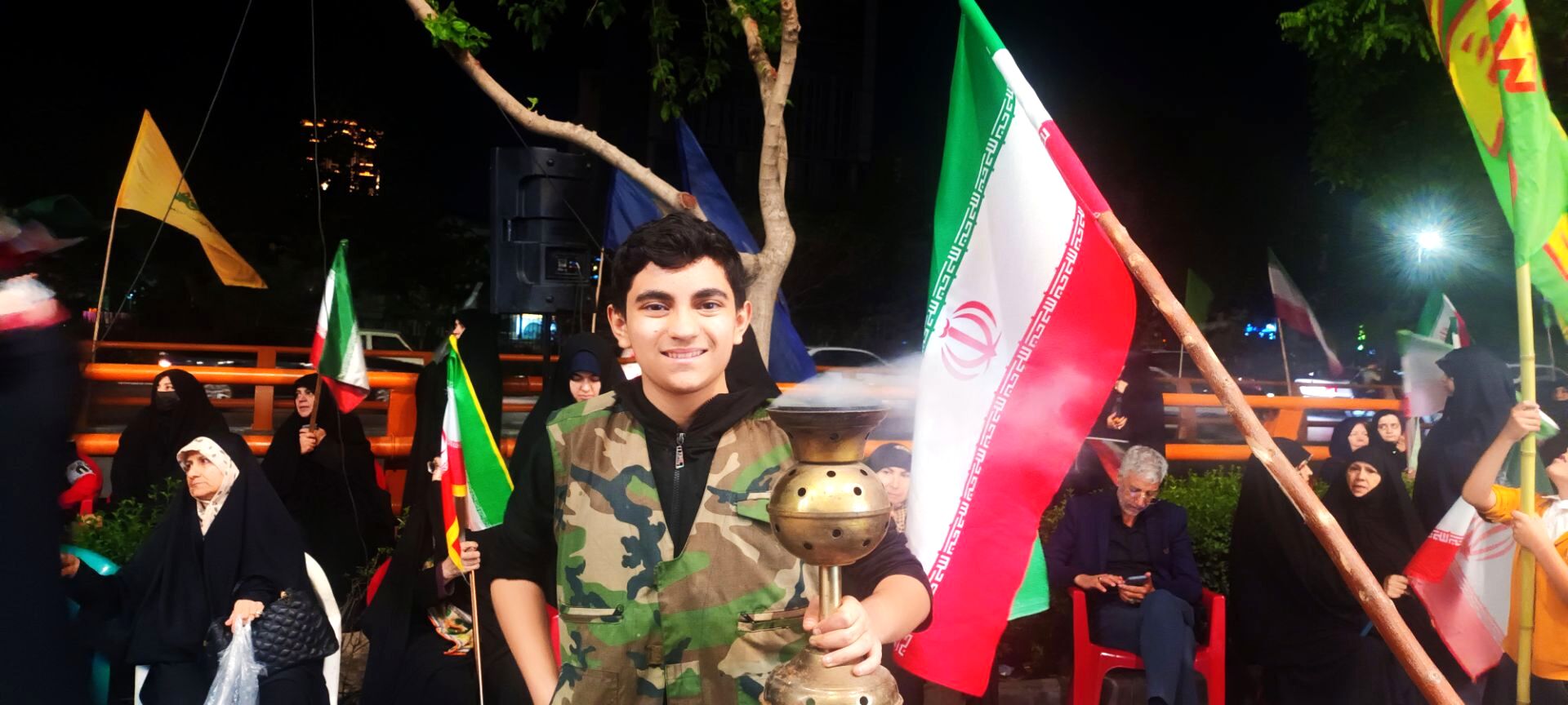 وحدت قلب‌ها زیر پرچم وطن