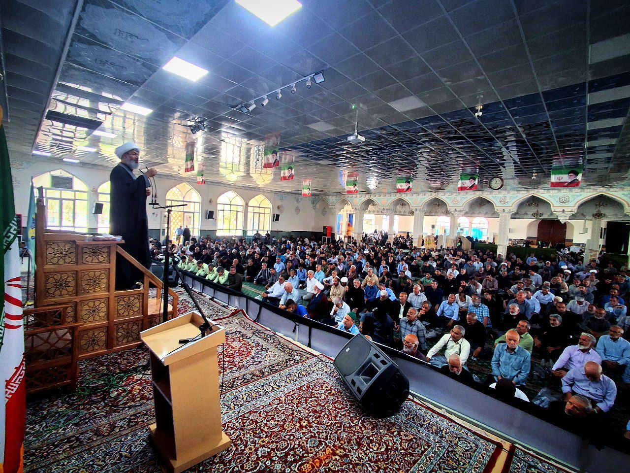 نماز عبادی سیاسی جمعه در شهرستان کاشمر 