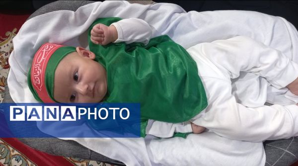 شیرخوارگان حسینی در مسجد جامع امام محمدباقر (ع)