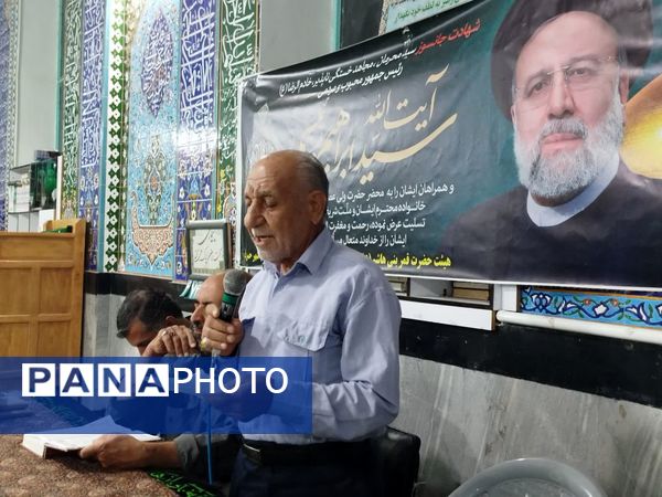 برگزاری مراسم اولین سالگرد شهادت خادم الرضا در شهر حسن آباد