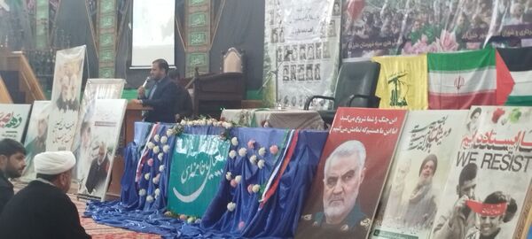 مراسم گرامیداشت حماسه ۹ دی روز بصیرت و میثاق امت با ولایت در شهرستان خلیل آباد