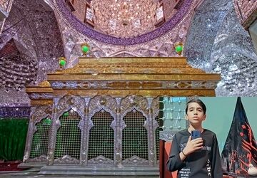 دلم به جانب صحن و سرای توست حسین
