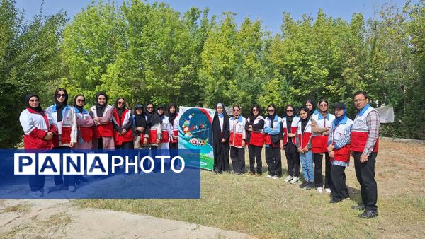 برگزاری اردوی طرح شوق رویش هلال احمر به میزبانی شیروان