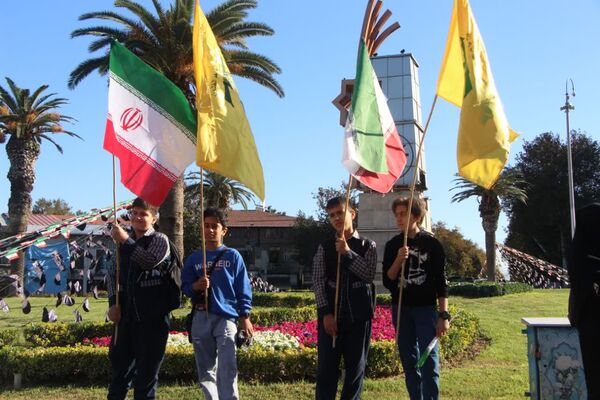 خروش دانش‌آموزان گرگانی در روز حماسه و بصیرت