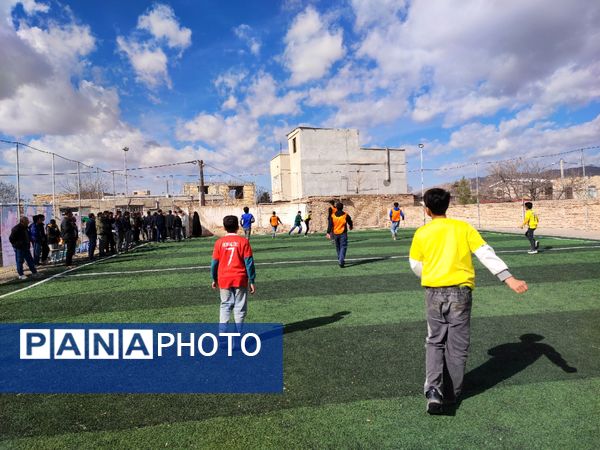 افتتاح چمن مصنوعی روستای قره مصلی