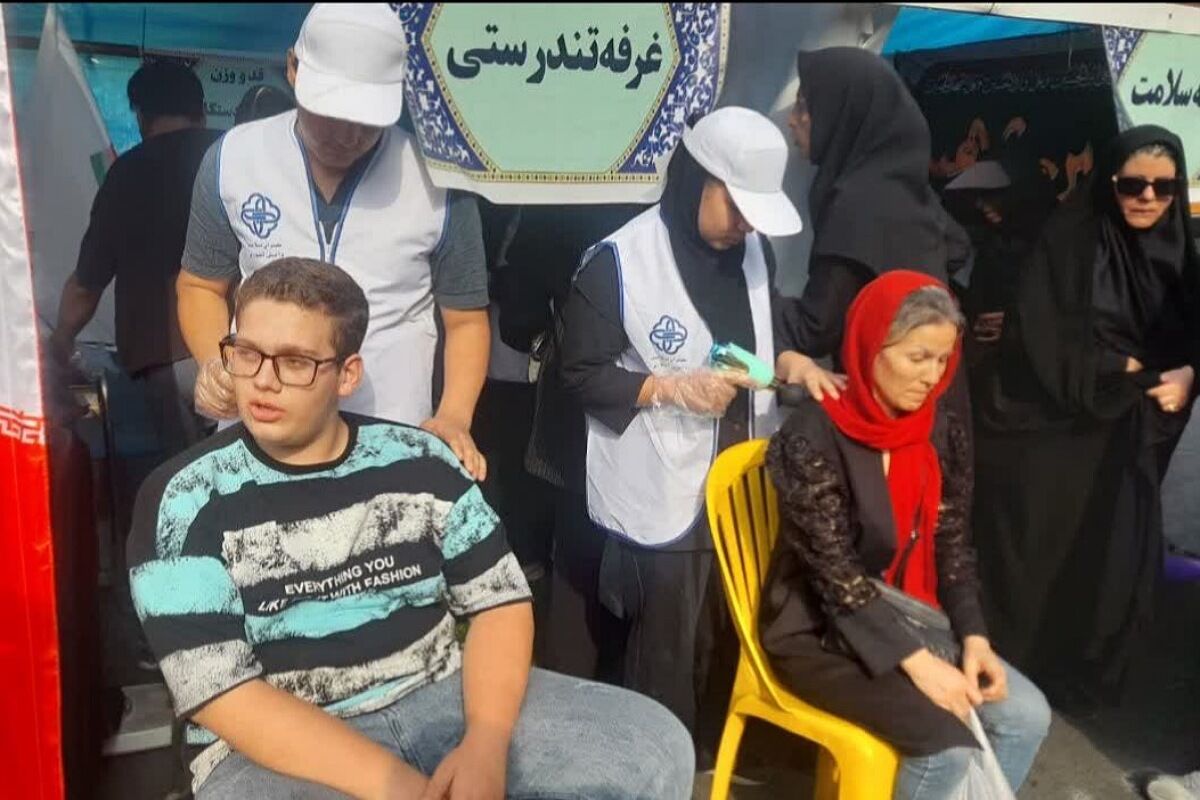 برپایی موکب میدان پویای اربعین