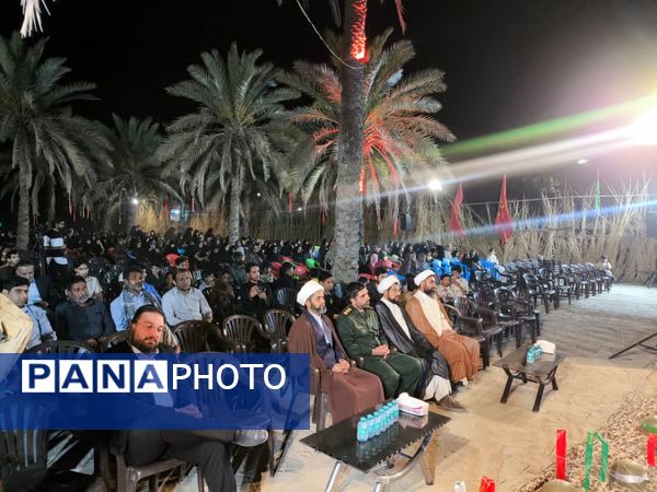 یادواره شهدا در روستای آرنگو پایین 