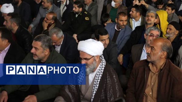 اقامه نماز جمعه روز جهانی قدس در شهرستان سمنان 