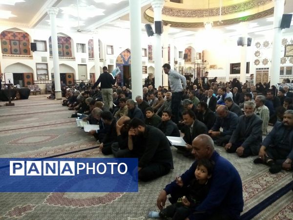 مراسم ویژه شهادت سید محرومان رئیس‌جمهور مردمی و جهادی در شهرستان مه ولات