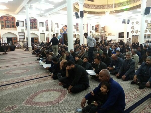 مراسم ویژه شهادت سید محرومان رئیس‌جمهور مردمی و جهادی در شهرستان مه ولات