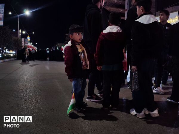 قاب پانا میزبان اجتماع پرشور مردمان ولایت مدار نیشابور در بلوار فضل