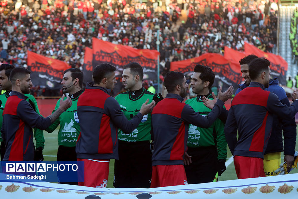 سوت بازی پرسپولیس دست بیژن حیدری؛ بنیادی فرد الکلاسیکو را سوت می‌زند