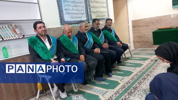 حضور خدام افتخاری مسجد جمکران در هنرستان نمونه میرجلیلی