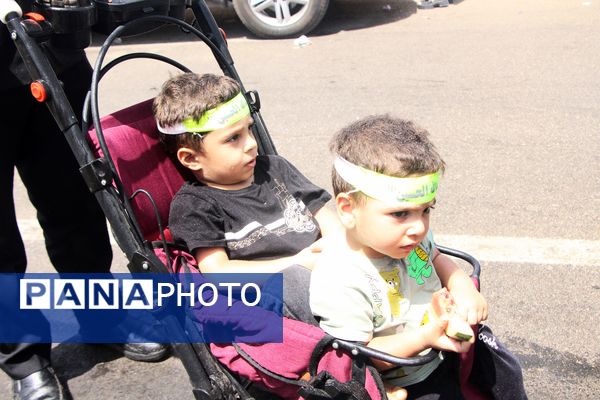 برپایی موکب عشاق الحسین در استان یزد