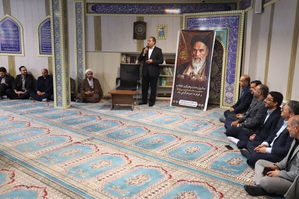 مراسم سالگرد ارتحال امام راحل در اداره‌کل آموزش و پرورش آذربایجان شرقی