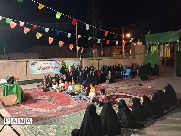 حماسه مردمی در کنجوران سفلی؛ تجدید عهد و بیعت با رهبری در گردهمایی باشکوه اهالی منطقه