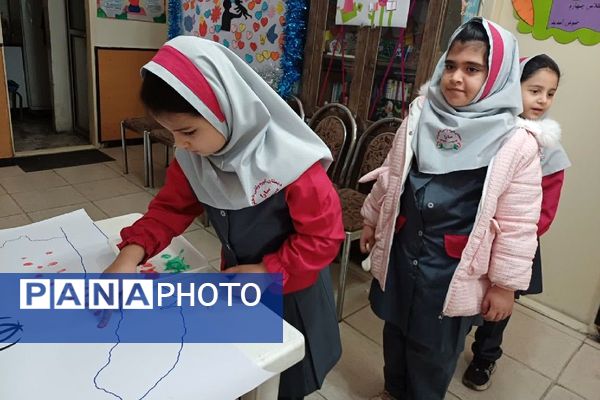 پویش «دست‌های کوچک، پیمان بزرگ» در دبستان سارا شهرستان ملارد 