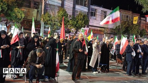 مردم ولایتمدار شهرستان ملایر حضورشان را به رخ جهانیان کشاندند