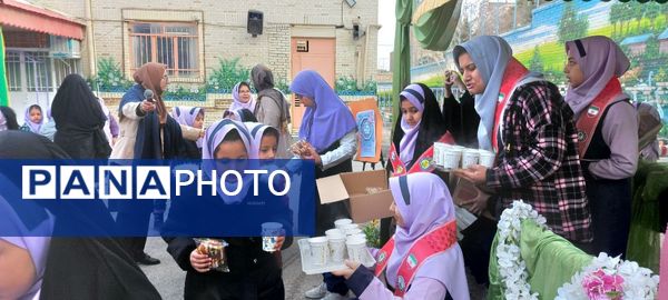 برپایی موکب حضرت رقیه(س) در دبستان شاهد تحقیقی ناحیه۶