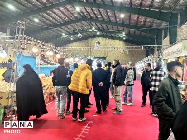جلوه‌هایی از مراسم افتتاح نمایشگاه بهاره شهر جعفریه