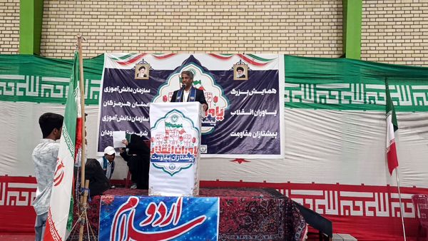 مانور تشکیلاتی یاوران انقلاب پیشتازان مقاومت در رودان 