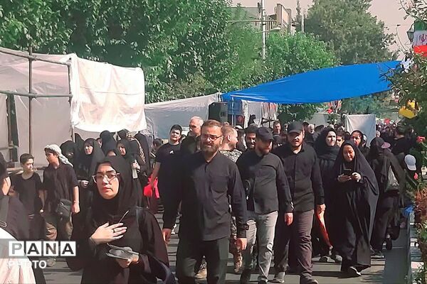 دلدادگان اربعین در تهران