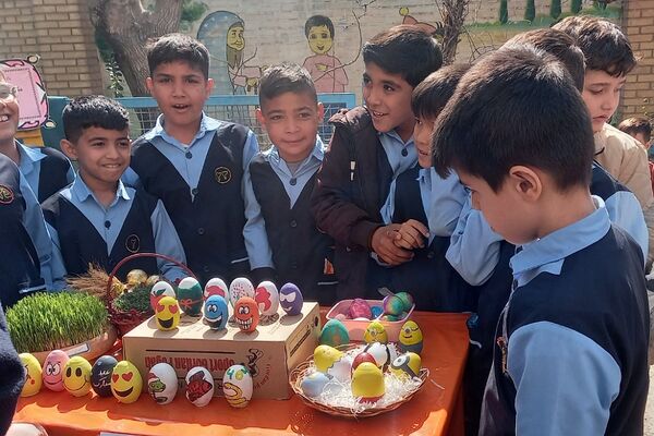جشنواره «نوروز رنگارنگ» در دبستان شهید سلیمی جهرمی کهریزک