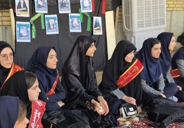 برپایی موکب «نوجوان مبارز» در اداره آموزش و پرورش شهرستان فارسان