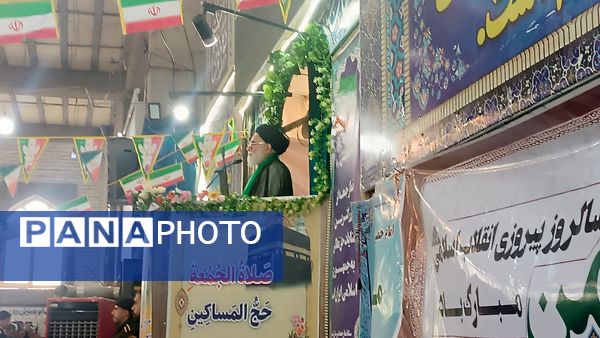نماز عبادی و سیاسی جمعه در اولین روز از دهه فجر در نیشابور 