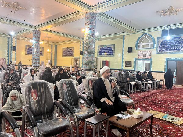 اعتکاف دانش‌آموزی مسجد امیرالمومنین صوفیان