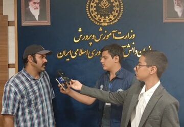 حضور دانش‌آموزان ناحیه دو شهرری در کارگاه تولید محتوا سازمان دانش آموزی 