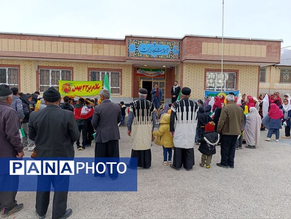 جلوه‌ای از شور انقلابی در سالروز پیروزی