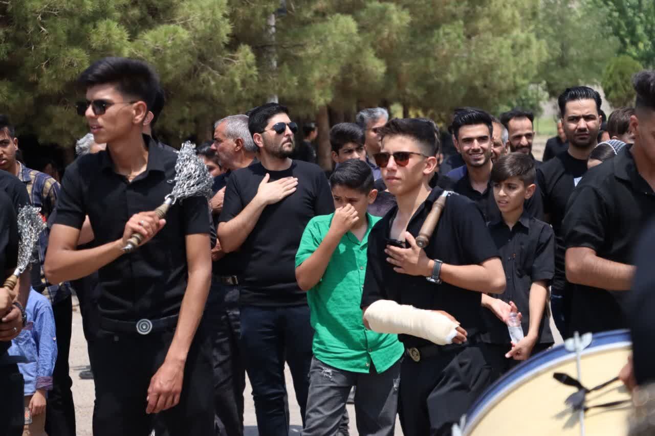 مراسم عاشورای حسینی در شهرستان کوهبنان