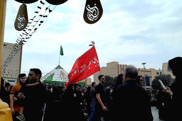 پیاده‌روی پرشور جاماندگان اربعین حسینی در شهرستان ری