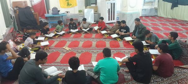اعتکاف در مسجد حضرت‌‌‌ابوالفضل(ع) محله مارم باغ شهر فین  