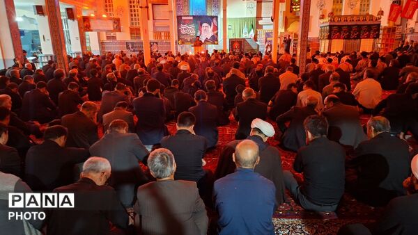 مراسم سوگواره قائد شهید حضرت آیت‌الله العظمی امام خامنه‌ای 