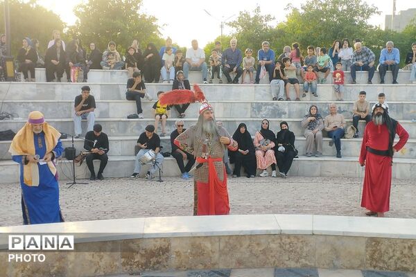اجرای تعزیه به مناسبت دهه دوم محرم در بهارستان دو