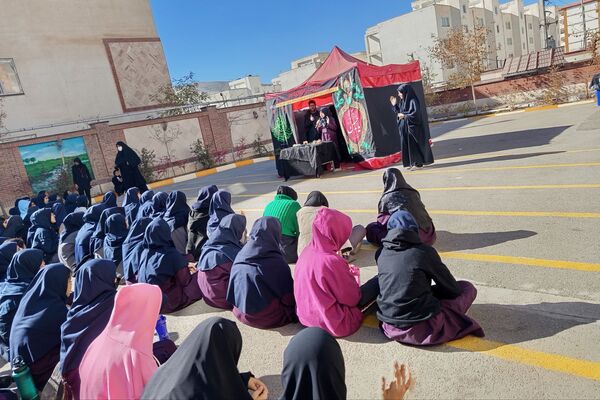 مراسم سوگواری شهادت صدیقه کبری حضرت فاطمه زهرا (س) در دبیرستان فرهیختگان۲ پردیس