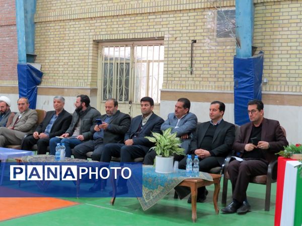 آیین برگزاری زنگ سپاس معلم در مدرسه خانکلابی بجنورد