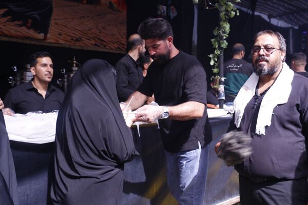 روایت تصویری از راه عشق مشهد در سوگ امام رضا(ع)