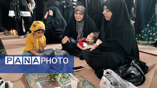 مراسم شام غریبان در گلزار شهدای یاسوج