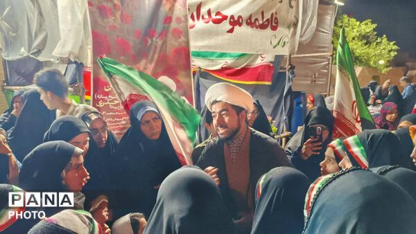 موکب شهیده فاطمه موحدان در یزد