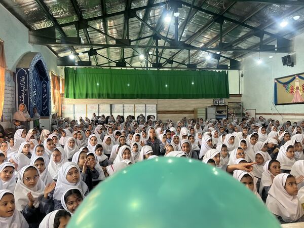 جشن شاد روز کودک در دبستان احمد کاظمی ۲ همراه با مسابقات جذاب 